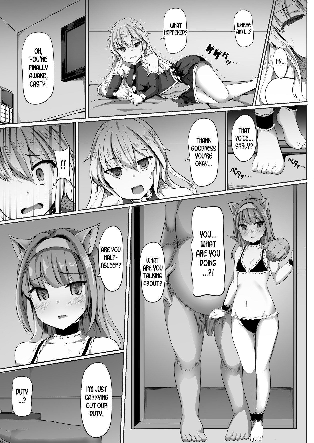 Hentai Manga Comic-Cass & Sarly Hypno-Read-2